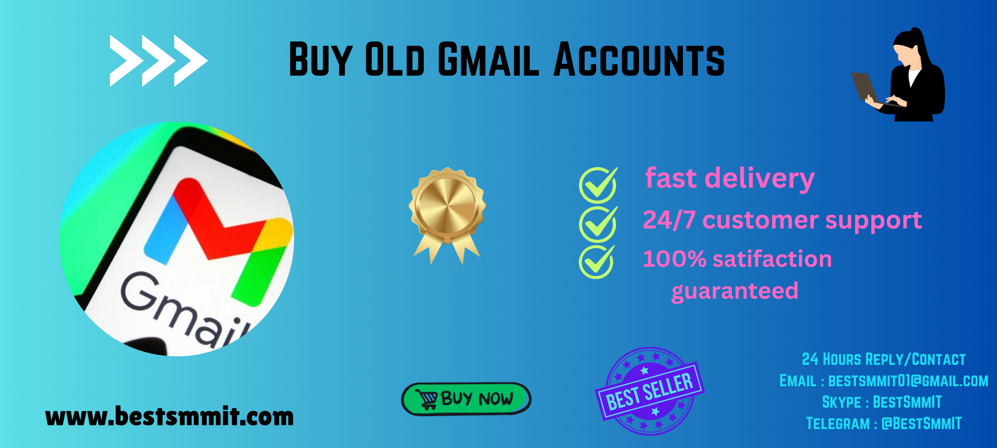 Buy Old Gmail Accounts